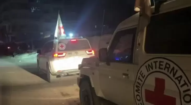 الصليب الاحمر ينقل جثة إسرائيلي
