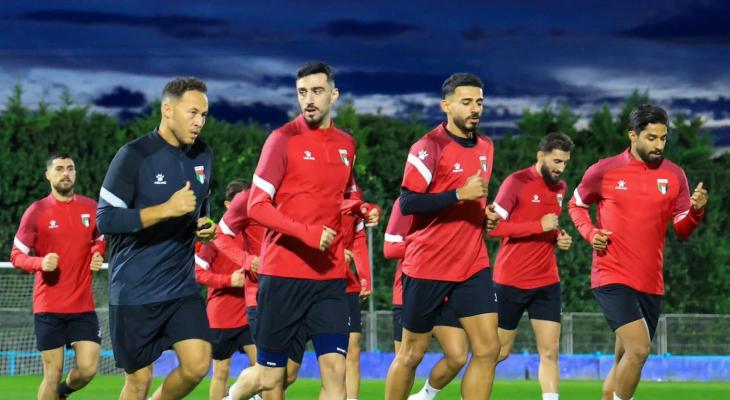 المنتخب الفلسطيني يصل بلباو