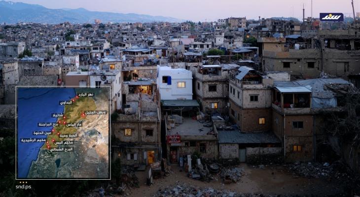 المخيمات الفلسطينية في لبنان