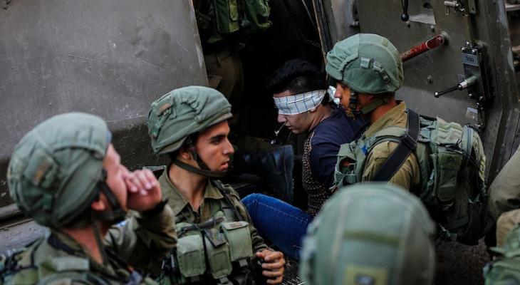 اعتقال شاب فلسطيني من الضفة الغربية.jpg