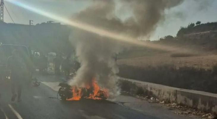قصف سيارة مدنية جنوب لبنان.jpg