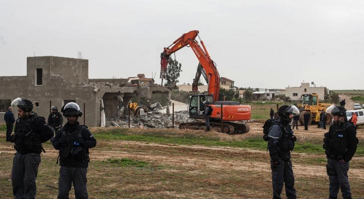 هدم في النقب - صورة أرشيفية.jpg