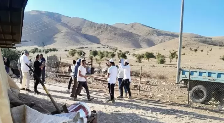 اعتداءات استيطانية قرب القدس
