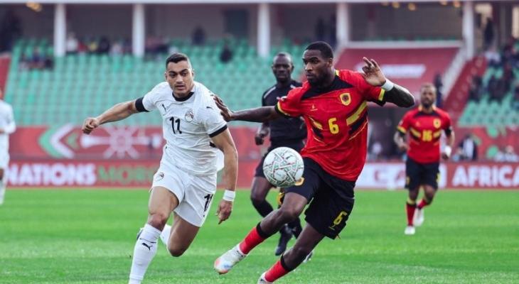 مصر المتأهلة سلفاً تتعادل أمام انجولا في أمم إفريقيا