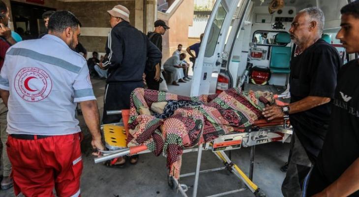 نقل شهداء وإصابات في غزة