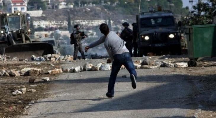 صورة أرشيفية لمواجهات مع الاحتلال.jpg