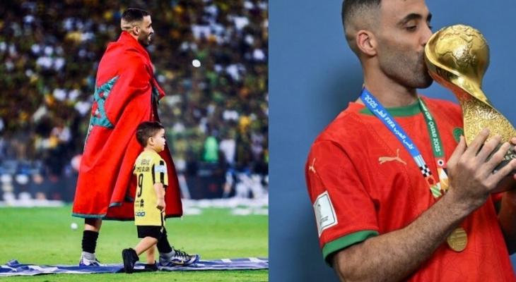 النجم المغربي حمدلله يعلن اعتزاله الدولي