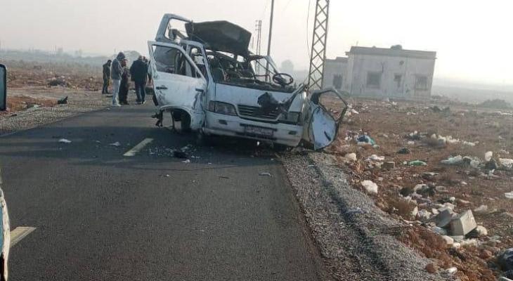قصف مركبة في البقاع اللبناني.jpg