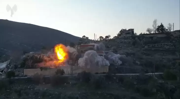 قصف إسرائيلي سابق جنوب لبنان.webp