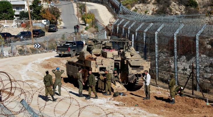 آليات الاحتلال قرب الحدود السورية الفلسطينية المحتلة.jpg