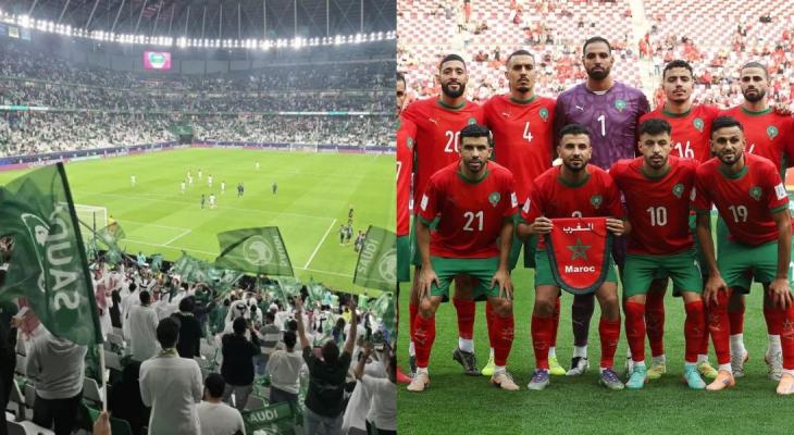 بث مباشر .. مشاهدة مباراة المغرب والسعودية في كأس العرب