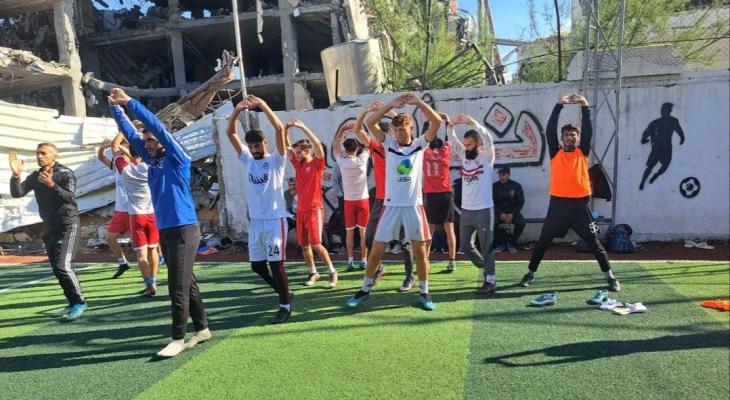 أندية غزة تبدأ خطة التعافي وإعادة النبض للملاعب