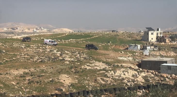 إصابة مواطن مسافر يطا