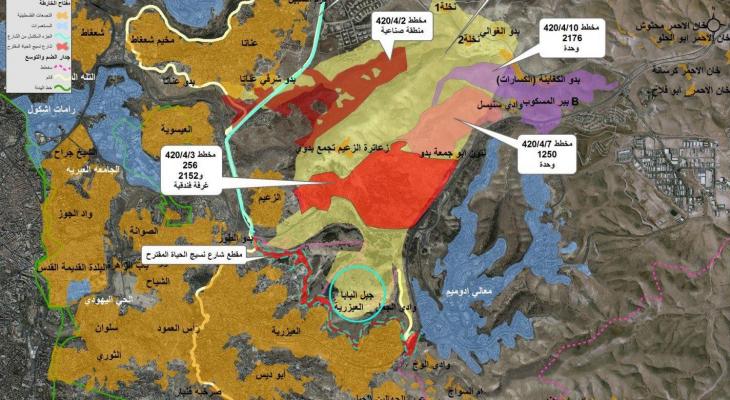 الاحتلال يُخطر بتنفيذ مشروع استيطاني للعزل والضم شرق القدس