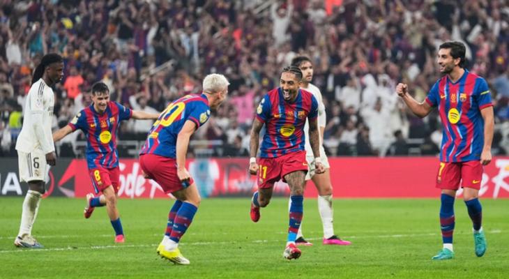 أهداف الكلاسيكو المثير بين برشلونة وريال مدريد