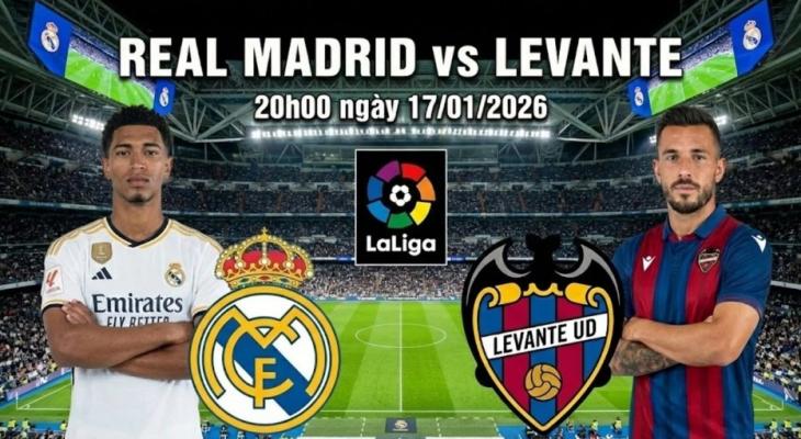 بث مباشر مشاهدة مباراة ريال مدريد ضد ليفانتي في الدوري الإسباني