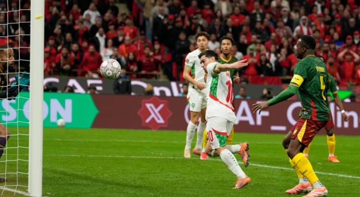 أهداف مباراة المغرب والكاميرون في كأس أمم إفريقيا