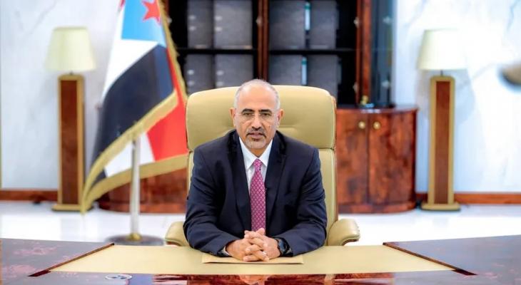 رئيس المجلس الانتقالي الجنوبي في اليمن عيدروس الزبيدي