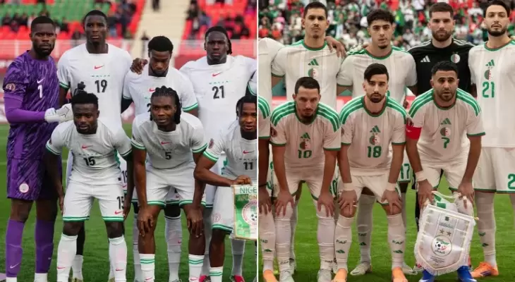 تشكيلة الجزائر ضد نيجيريا في ربع نهائي أمم إفريقيا