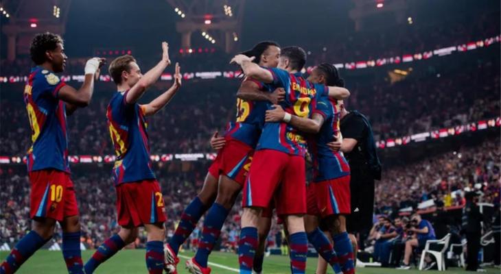 تشكيلة برشلونة ضد راسينج سانتاندير في كأس ملك إسبانيا