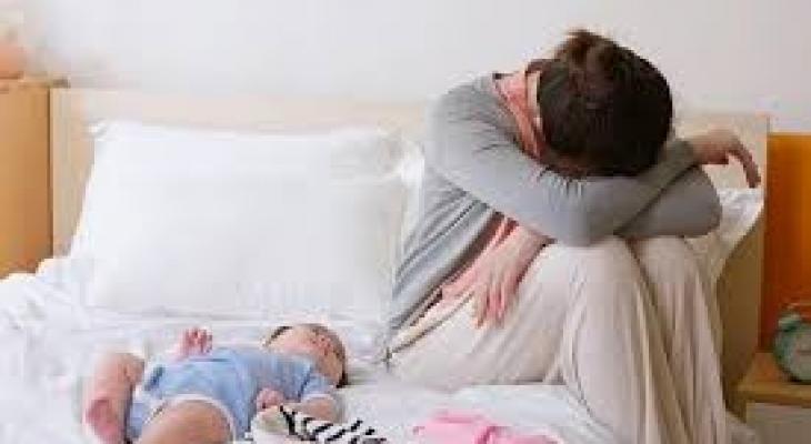 الأم بعد الولادة