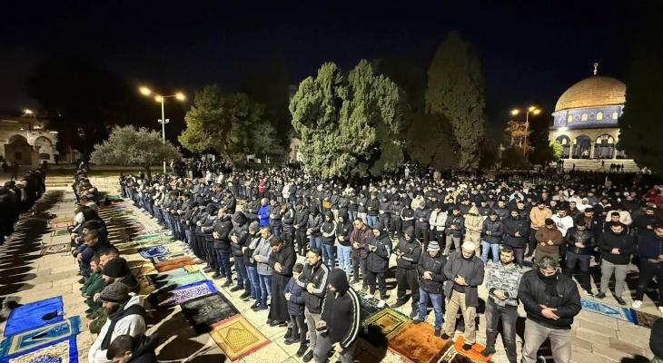التراويح في الأقصى