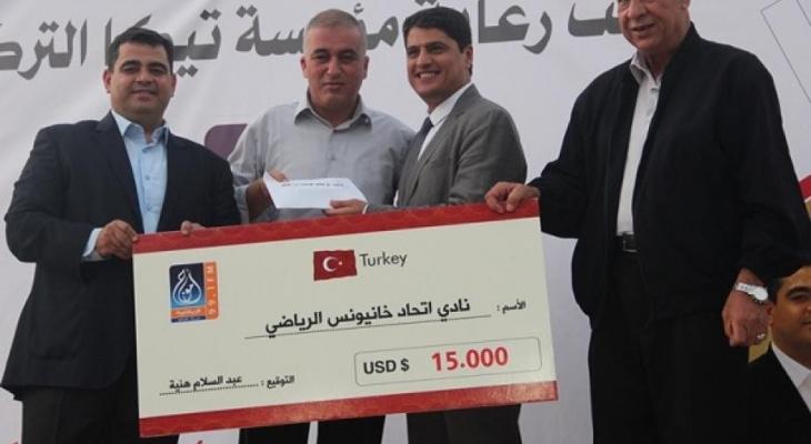 منحة مالية جديدة لأندية غزة