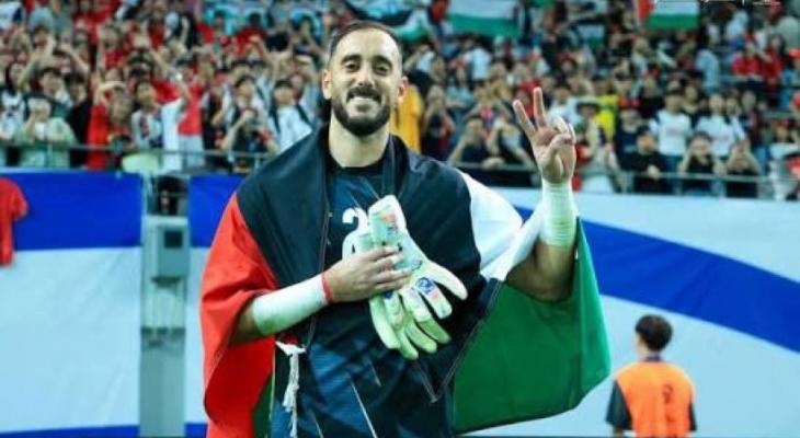 حارس منتخب فلسطين يقترب من الدوري القطري
