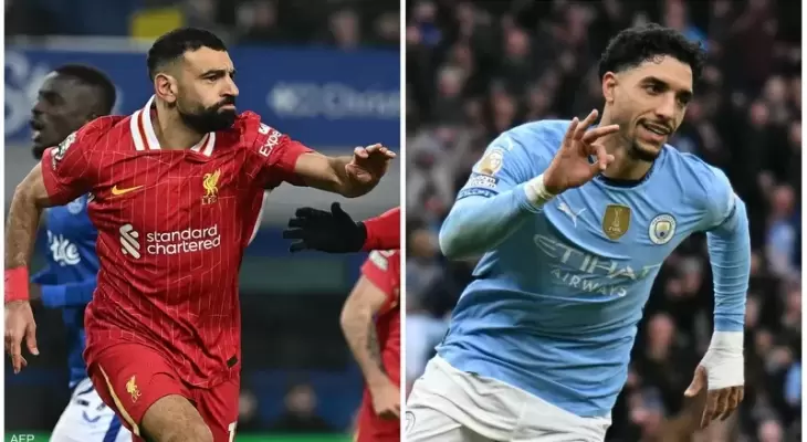 تشكيلة ليفربول ومانشستر سيتي في الدوري الإنجليزي
