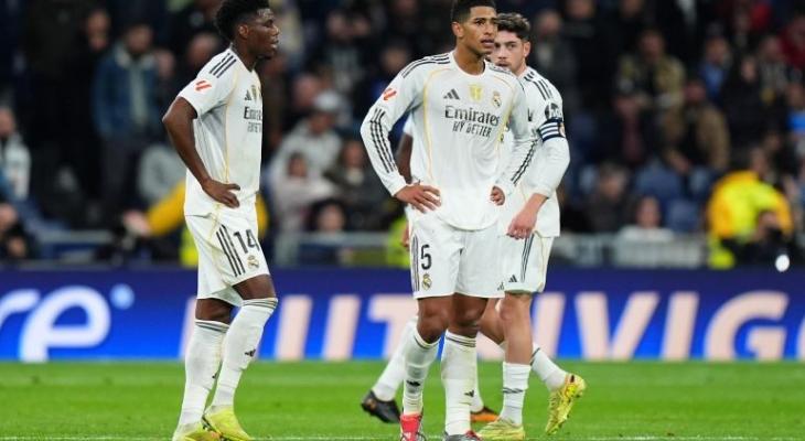7 غيابات تضرب ريال مدريد قبل مواجهة مانشستر سيتي