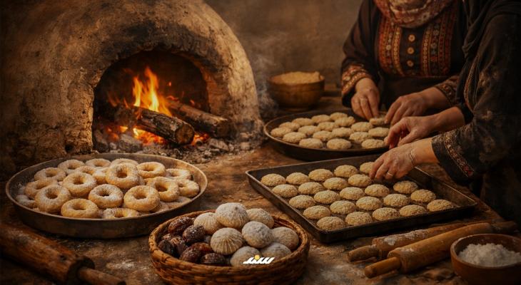 كعك العيد في غزة.