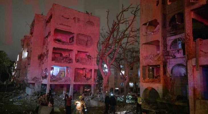 قتلى ومصابون بقصف إيراني على النقب