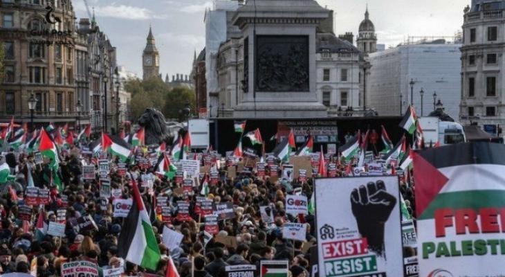 الشعب الأمريكي يتضامن مع القضية الفلسطينية