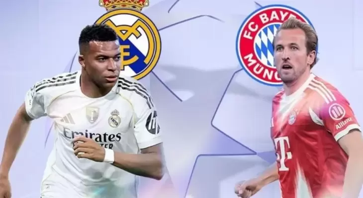 بث مباشر مباراة ريال مدريد ضد بايرن ميونخ في دوري أبطال أوروبا