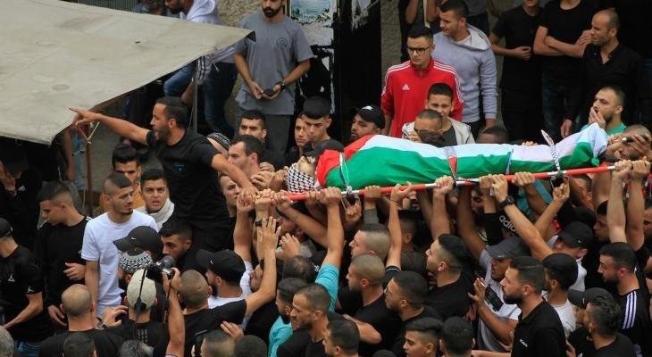 تشييع شهيد بالضفة الغربية