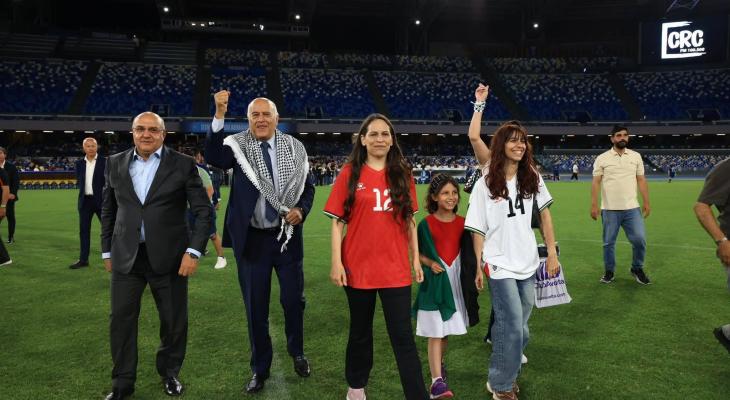 نجوم الكرة الإيطالية يشاركون في مباراة تضامنية مع فلسطين