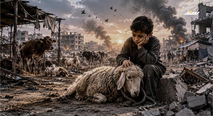 الحرب على غزة تُجهز على الثروة الحيوانية وتحرم الأهالي فرحة العيد