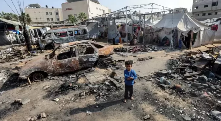 عقب مجزرة في غزة.webp