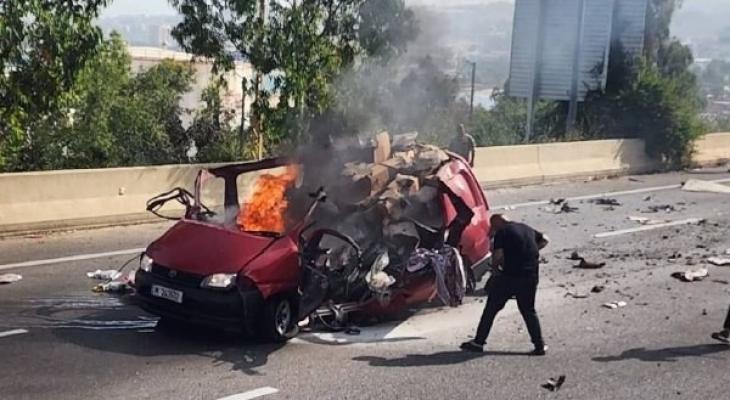 قصف مركبة في جنوب لبنان.jpg