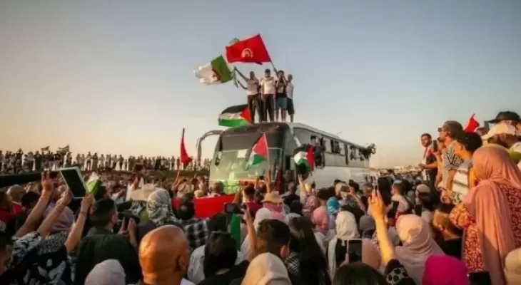 قافلة برية