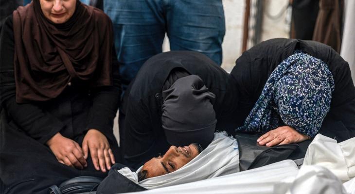 وداع شهيد في قطاع غزة