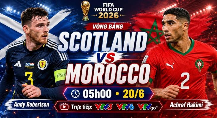 بث مباشر المغرب ضد أسكتلندا في كأس العالم 2026
