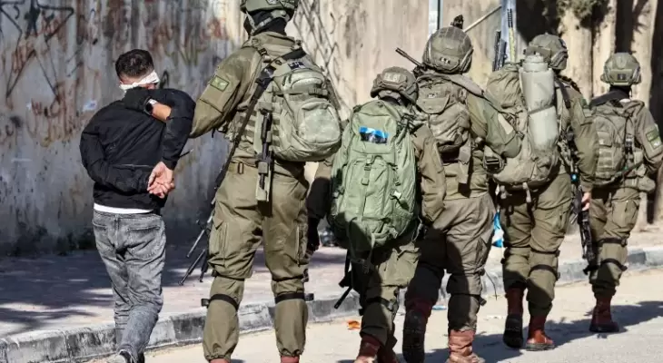 اعتقال شاب فلسطيني.webp