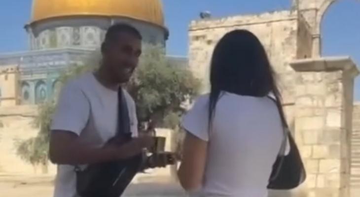 المسجد الأقصى انتهاك