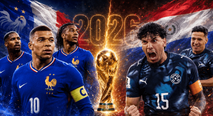 بث مباشر مباراة فرنسا ضد باراجواي في كأس العالم 2026