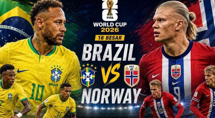 بث مباشر البرازيل ضد النرويج في كأس العالم