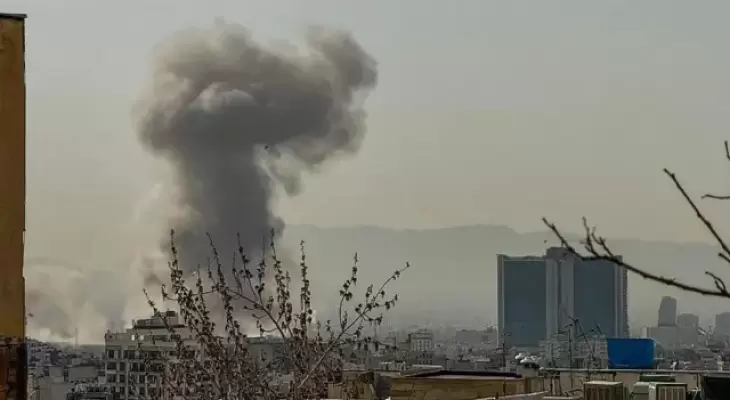 قصف على إيران
