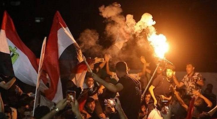 غزة تحتفل بتأهل مصر لدور الـ16 بكأس العالم