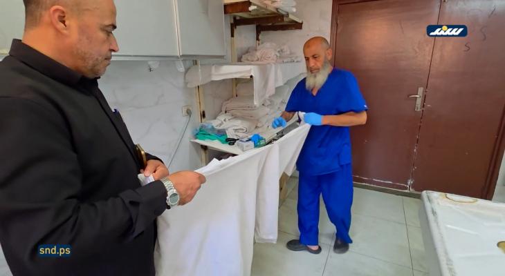 نقص حاد بالموارد في مغسلة أموات مجمع ناصر الطبي
