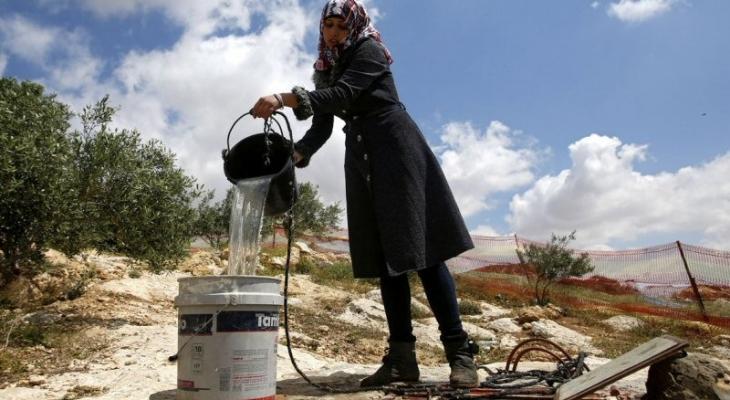 أزمة المياه بالضفة